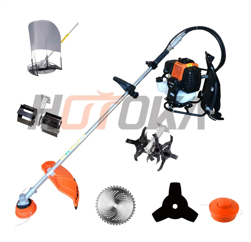 New Model Farm Gasoline Brush Cutter Attachment Weeder Tiller Cultivator Head