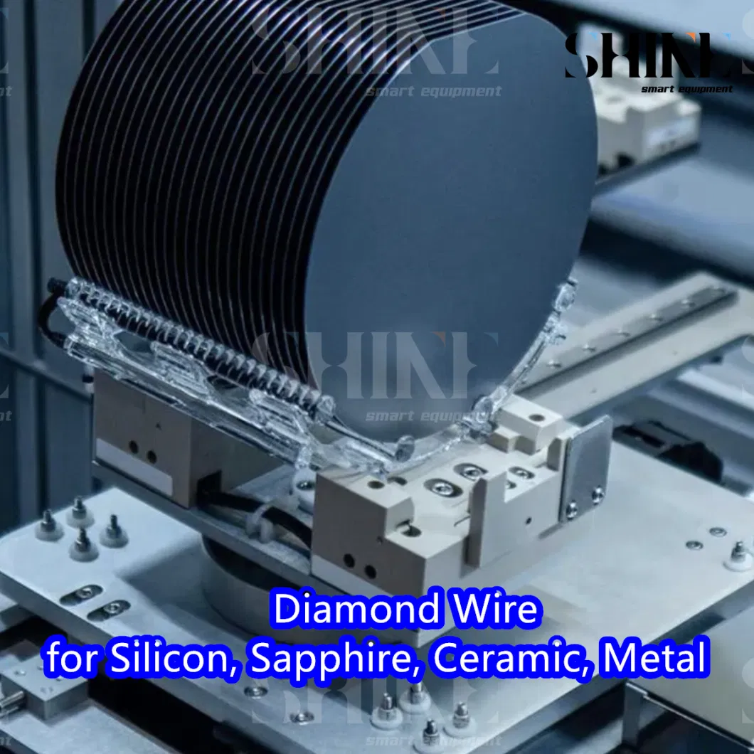 Durable Diamond Wire Cutter Blade for Semiconductor Silicon Sapphire Block Slicing Wafering