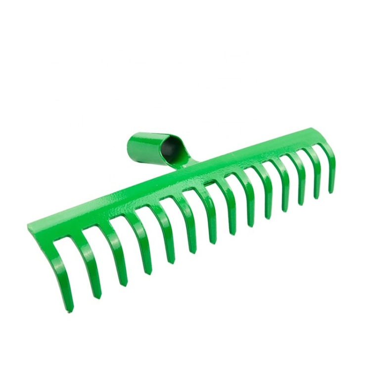 New 14 Teeth Garden Tools Garden Lawn Leaf Rake