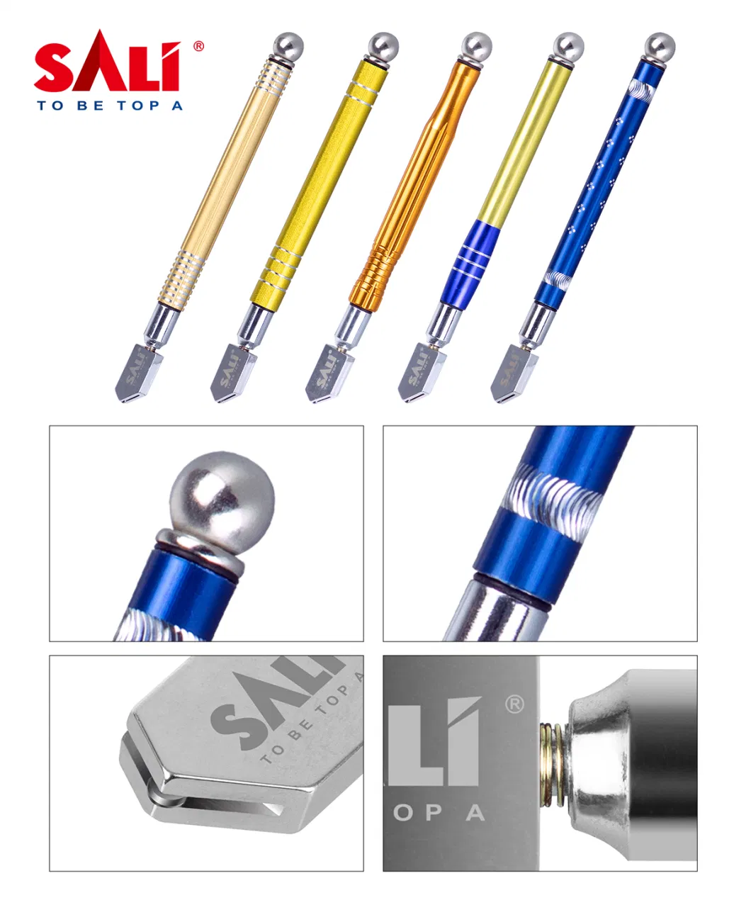 Sali 181mm Metal with Cemented Carbide Blade Glass Cutter