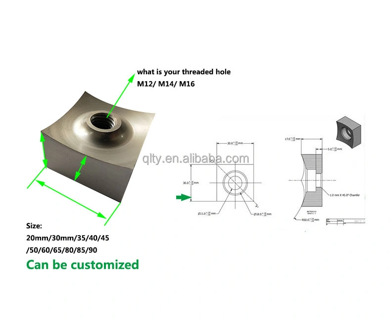 High Quality Plastic Rubber Tyre Rotor and Stator Crusher Blades