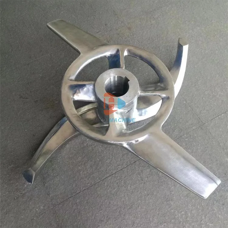 Custom Stainless Steel Hot and Cold Plastic PVC Mixer Parts Paddle Blade Mixing Propeller Stirring Paddle