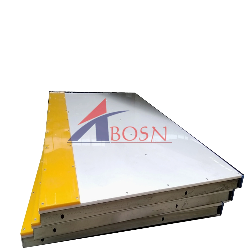 Mobile Self Lubricating UHMWPE Sheet for Synthetic Ice Rink and Hockey Dasher Board