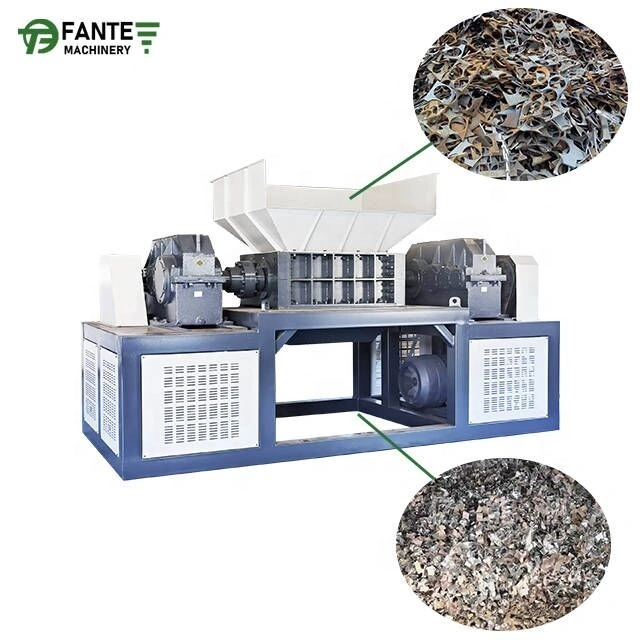 2 Shaft Shredder Recycling Machine for Hard Files and Office Papers