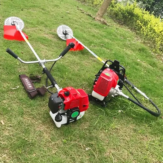 Four-Stroke Mower Knapsack High Power Mower Gasoline Mower Different Blades