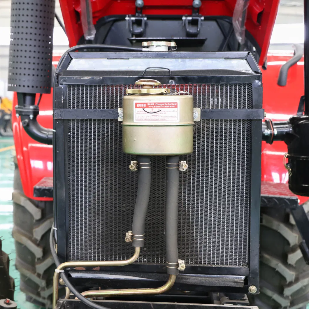 Agricultural Mini Farm Tractors with Front End Loader Machine Walk-Behind Tractor with Disc Plow 4X4 Tractor