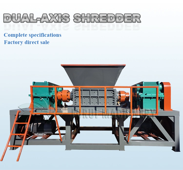 Best Sale Double Shaft Waste Recycling Plastic PP PE Film Shredder Machine/Blade Shredder Knives