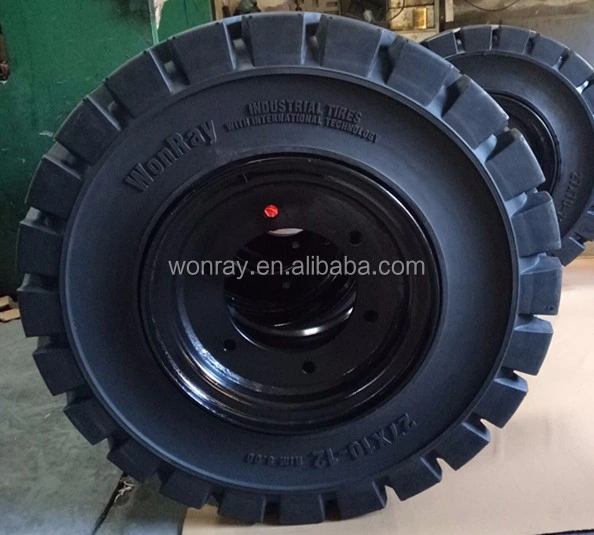 Forklift Rims Split Type and Two Piece Type for Tire 700-12 6.00-9 650X10 500-8 Easy Assembly