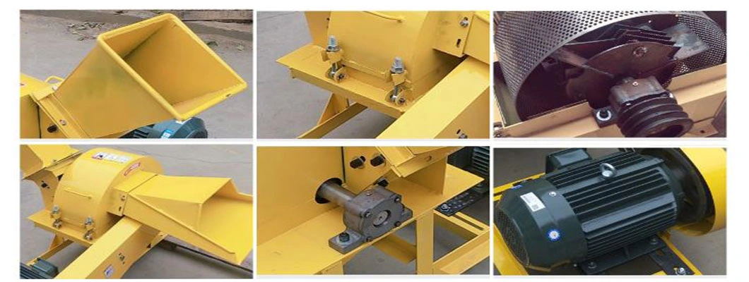 Garden Branch Wood Grinder, Corn COB Sawdust Machine, Production Capacity 1t