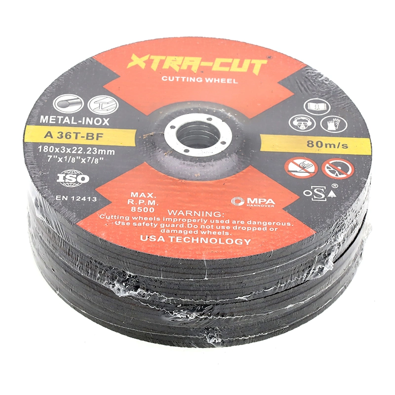 7 Inch 7X1/8X7/8 Resin Abrasive Tool Rough Fiber Grinder Cutting Disc