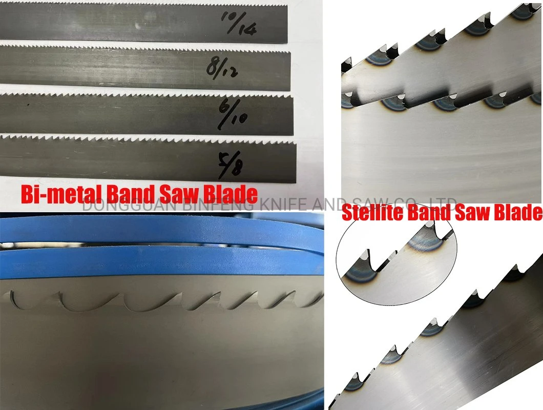 124 C75s Quenching Hardened Teeth Band Saw Blade for Hard Wood Cutting