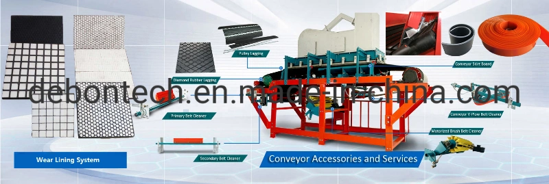 Conveyor Belt Scraper Blade with 90 Shore a Hardness Belt Cleaner Polyurethane Blade