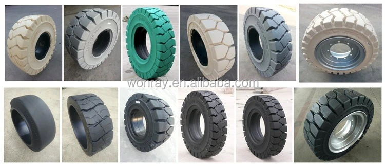 Forklift Rims Split Type and Two Piece Type for Tire 700-12 6.00-9 650X10 500-8 Easy Assembly