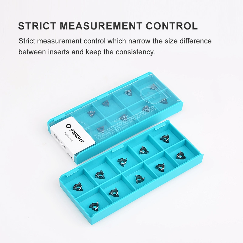 Semi-Finishing Tunsten Carbide Inserts Threading Tool PCD CNC Cutting Blade