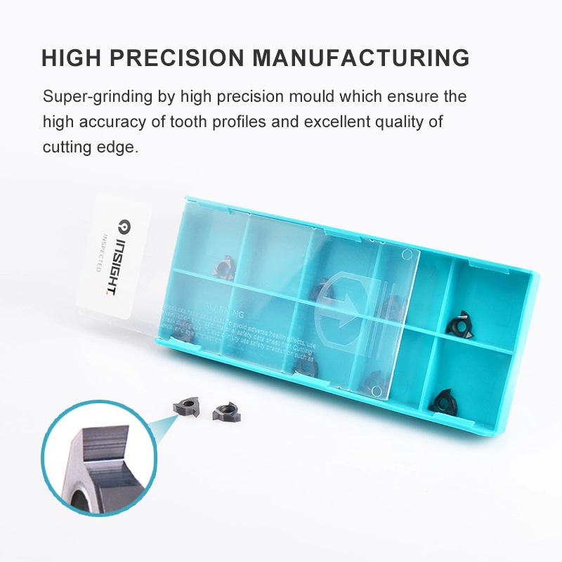 Semi-Finishing Tunsten Carbide Inserts Threading Tool PCD CNC Cutting Blade