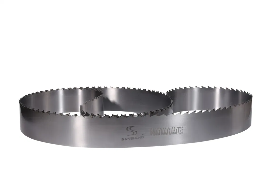 Tungsten Carbide Tipped Bandsaw Blade for Cutting Hard Wood