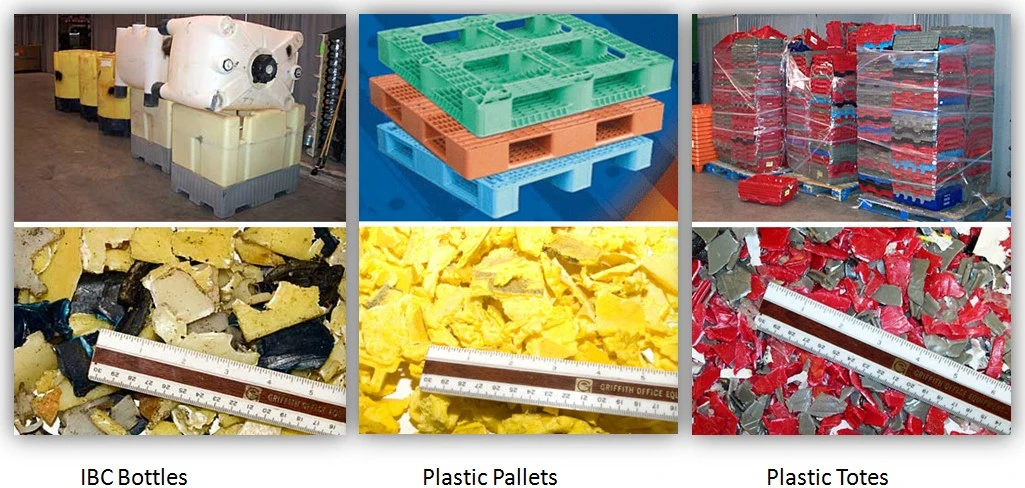 Wood Pallet Waste Recycling Machines Plastic Shredder Blades