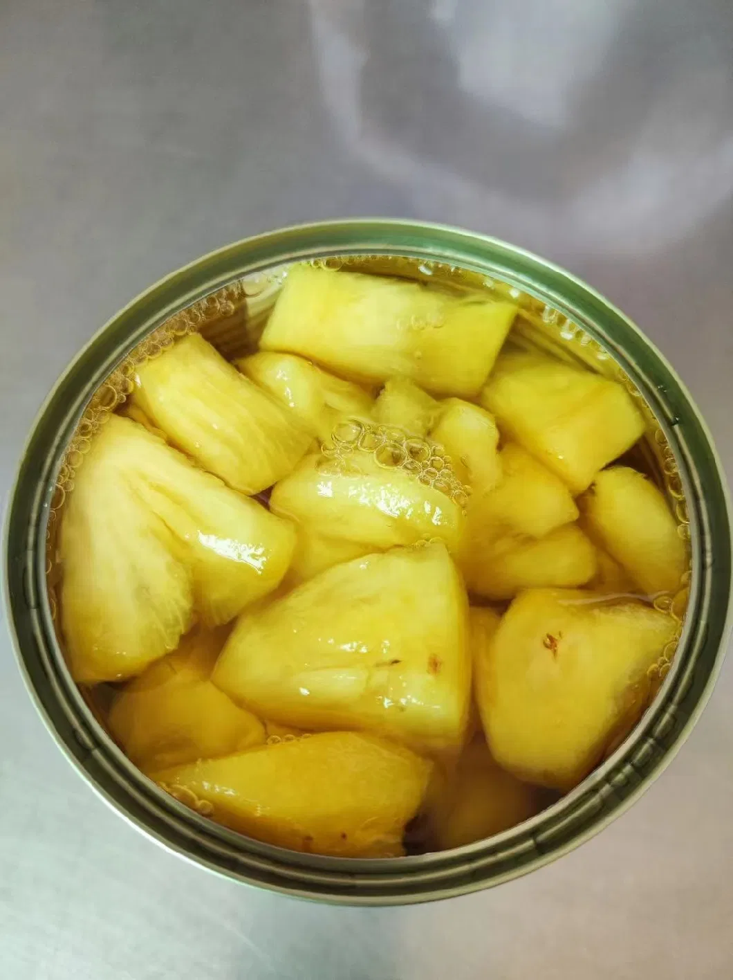 Hot New Fresh Canned Pineapple Slice/Chunks/Tidbits/Pieces in Light Syrup or in Heavy Syrup