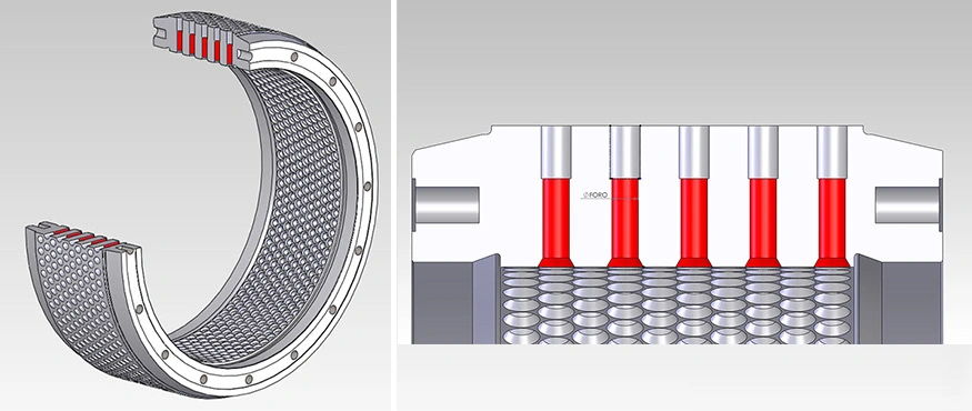 Hammer Mill Parts Hammer Blade Sieve Factory Direct Selling