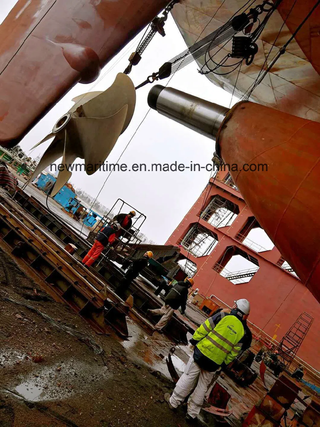 Five Blade Copper Salvage Vessel Propeller