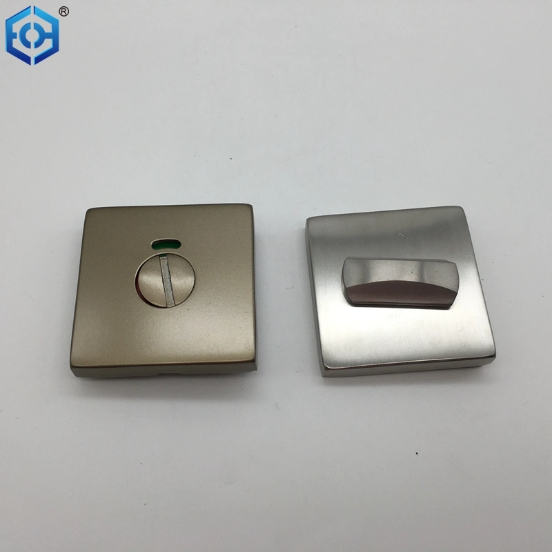 Square Stainless Steel Thumb Turn and Release with Indicator