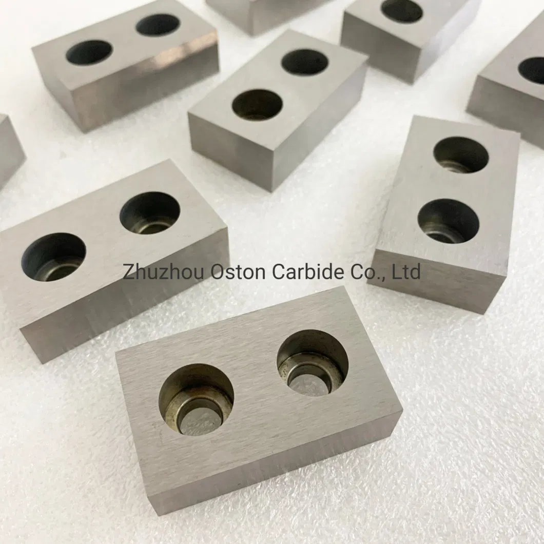 Tungsten Carbide Shredder Knife Used for Plastic Crushing and E-Waste Crushing