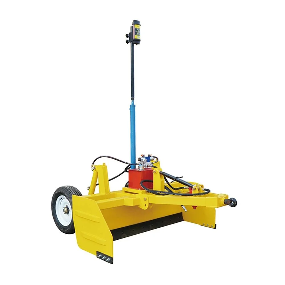 Breeding Industry Use High Efficiency Tractor Pulling Power Manege School Grader Blade with Harrow Land Scraper Land Leveller