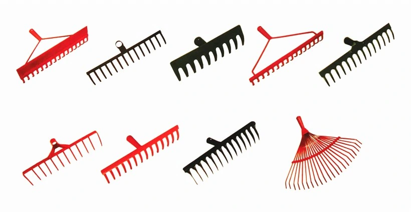 Carbon Steel Garden 12 Teeth Garden Lawn Rake