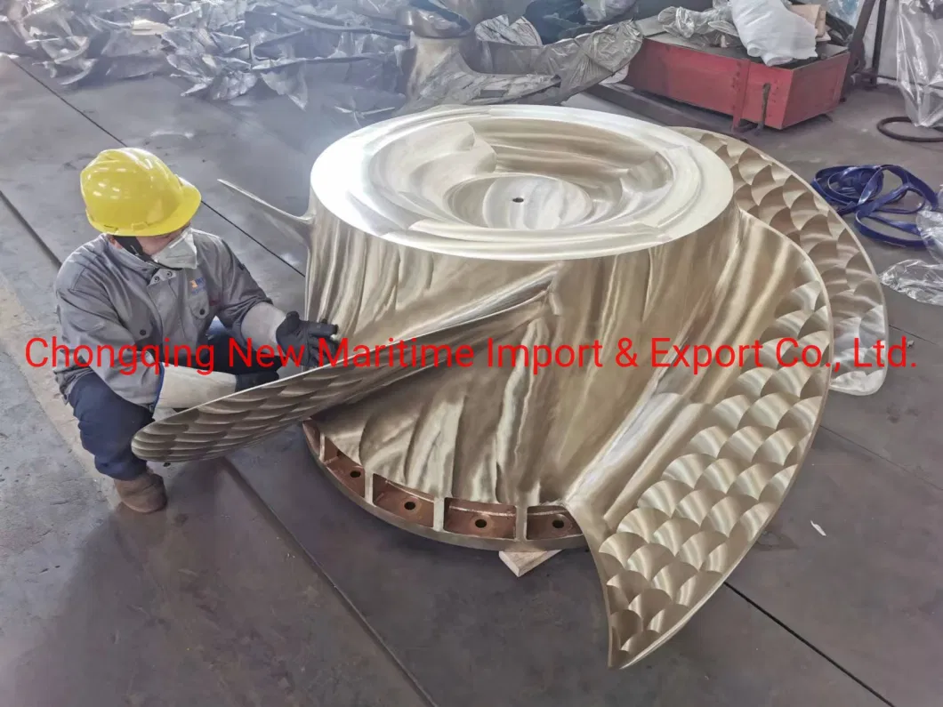 Customized Three-Blade Four-Blade Copper Alloy Marine Propeller