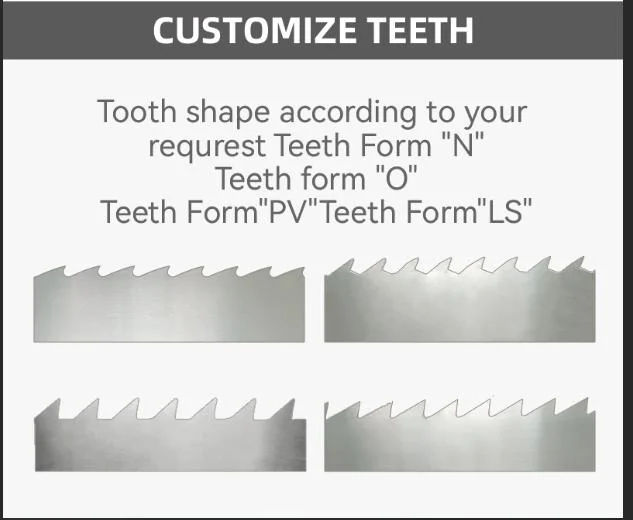 Sawmill Bandsaw Machine Hard Wood and Soft Wood Cutting Saw Blades
