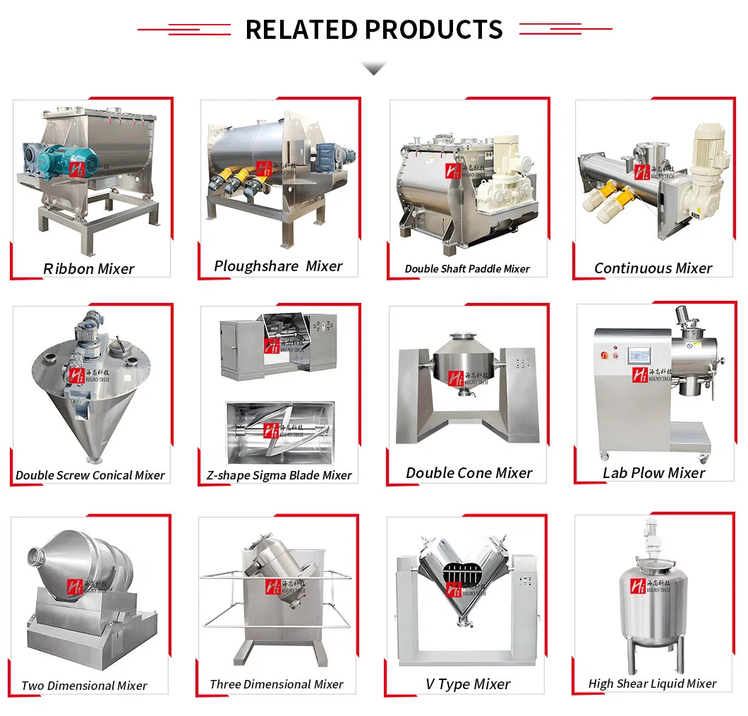 Continuous Ploughshare Mixer Grinding Machine for Chemical Processing