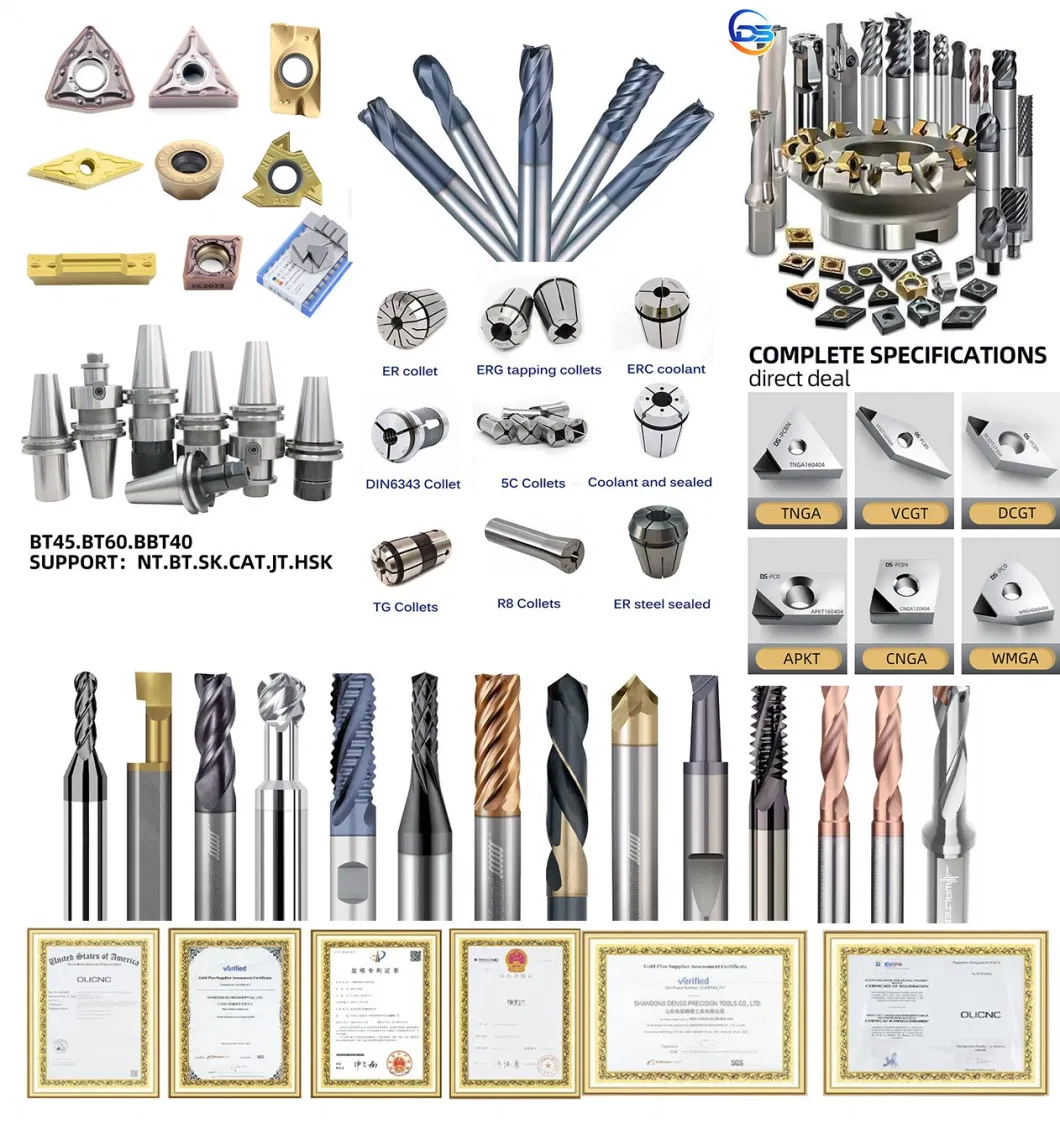 Diamond PCD Apkt160402 Apkt160404 Apkt160408 Diamond Milling Tools Inserts Blades