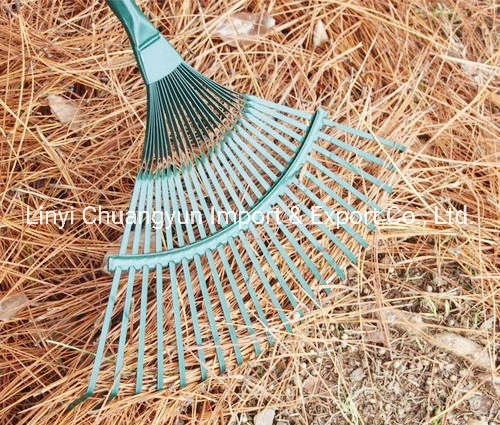 22 Teeth Carbon Steel Garden Sweeping Grass Leaf Rake