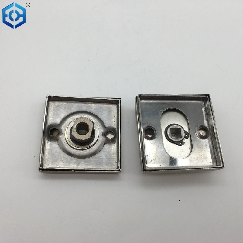 Square Stainless Steel Thumb Turn and Release with Indicator