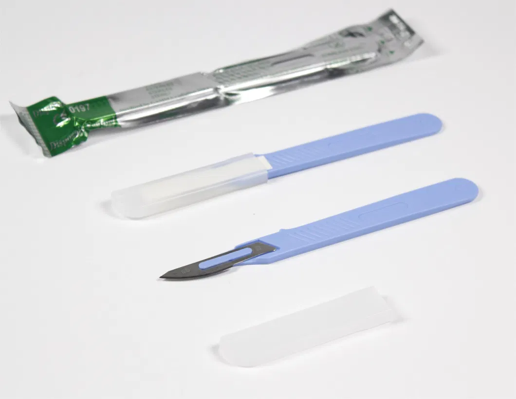 Factory Medical Equipments Surgical Disposable Sterile Stainless Steel Blade/Scalpel Knife Handle