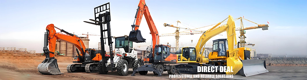 2024 Hot Sell Loader Backhoe Loader Telescopic Forklift, Cement Mixer Truck and Other Construction Machinery Dedicated Active Blade