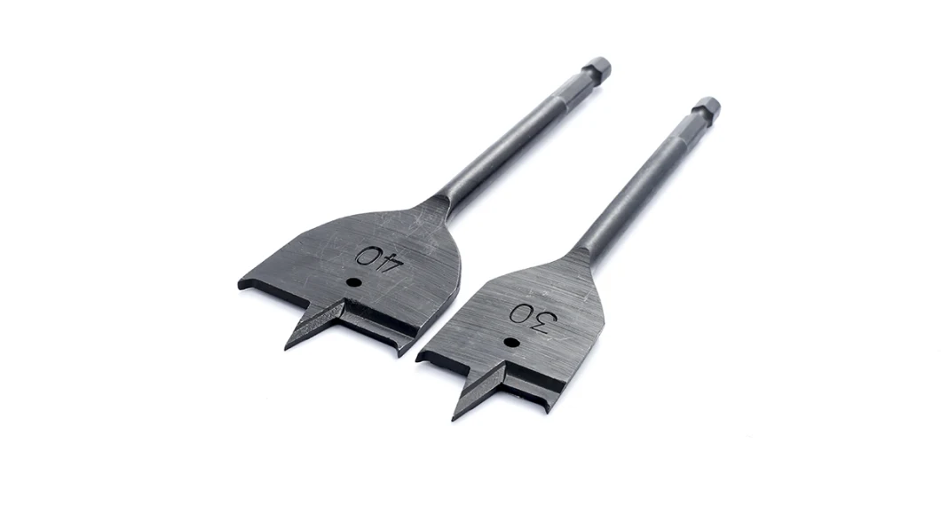 Wood Flat Spade Drill Bit Hex Shank