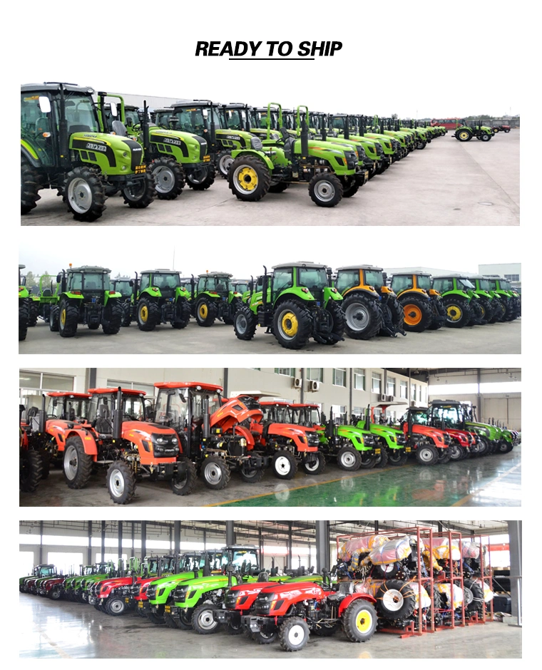 4WD/2WD 40HP/45HP 50HP 60HP 80HP Paddy-Ield Lawn Garden Farm Wheel Tractor Garden Tractor Mini Tractor Farm Tractor