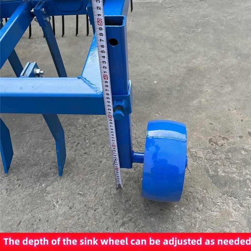 Mulch Collection Machine Spring Rake Tooth Type Floor Mulching Machine