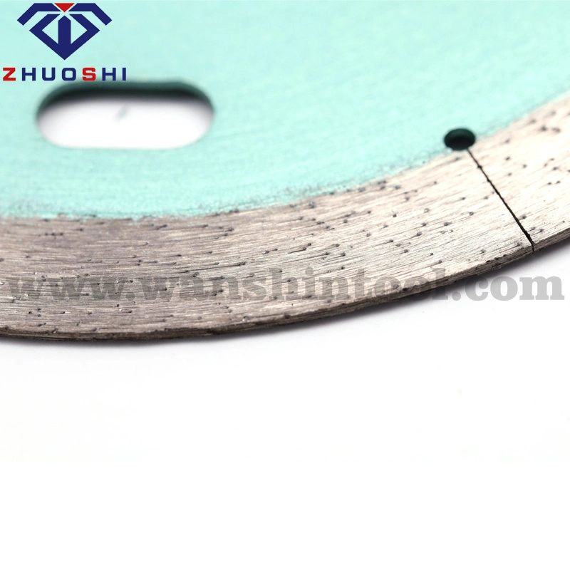 Diamond Tool Wet Cutting Disc Thin Turbo Segment Hand Cutter Diamond Saw Blade for Ceramic Porcelain