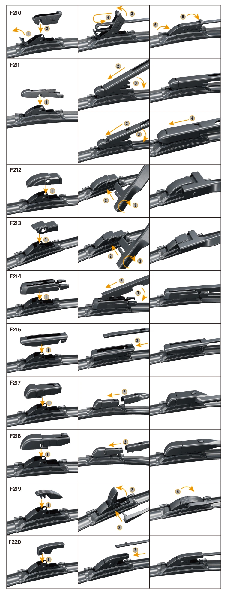 Long Lasting Black Windshield Wiper Blade for All Car Models