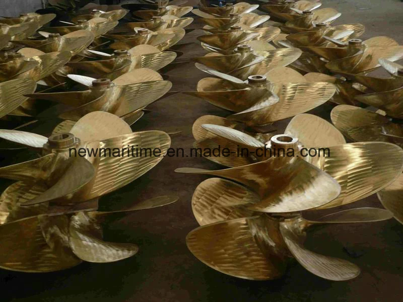 Four Blade Cu3 Boat Propeller for Patrol Boat