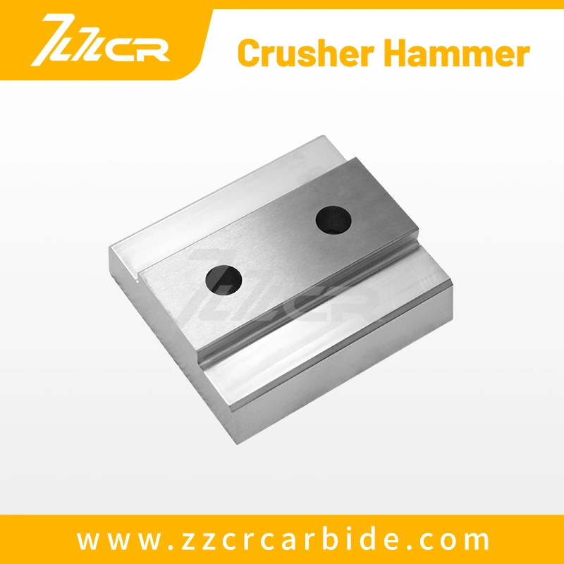 Zzcr Customized Tungsten Carbide Crusher Blade for Spindle Shredder