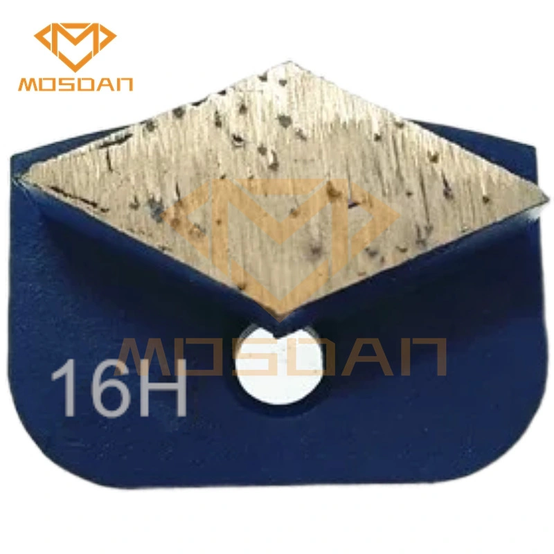 Newgrind Rhino Metal Rhombus Diamond Grinding Shoe Plate Tool