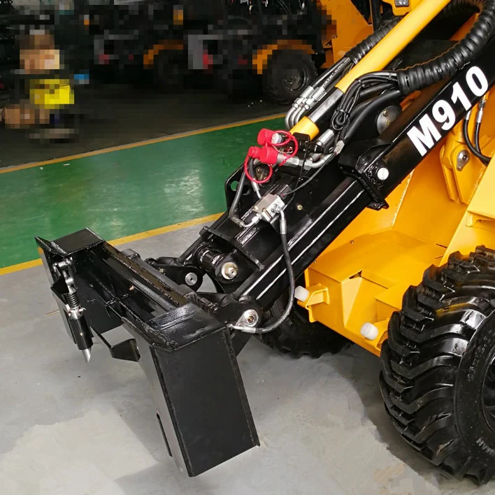 Hydraulic Hedge Trimmer Tribber Wheel Loader to Reach 7400mm Height