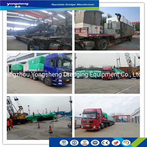 Yongsheng Brand Cutter Suction Dredger for Water Depth Maintenance Project in Philippines