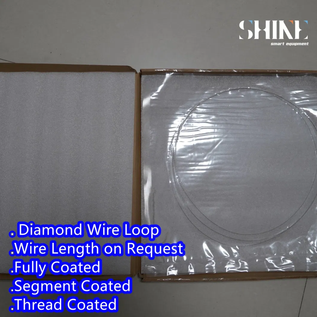 High-Endurance Segmented Coating Diamond Wire Loop Saw Blade for Long Lasting Use