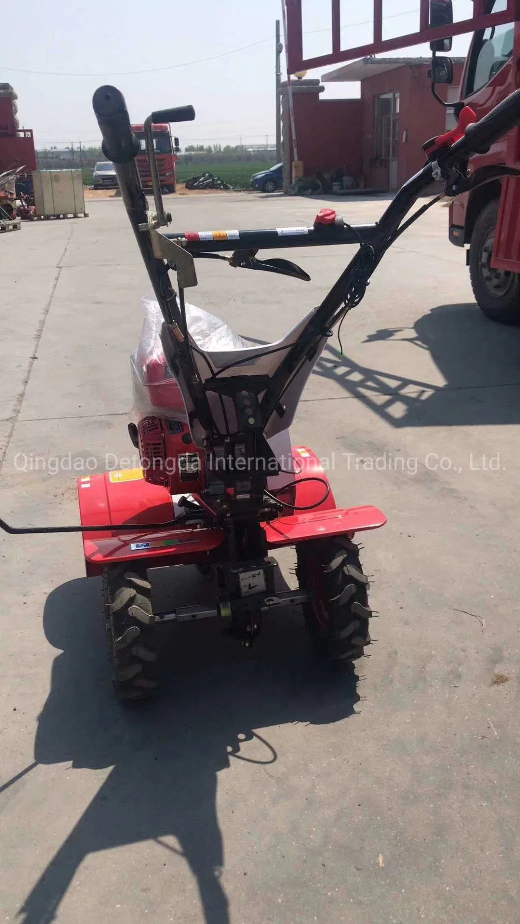 Hand Power Tiller Multifunctional Rear Tine Drive Shaft Tiller