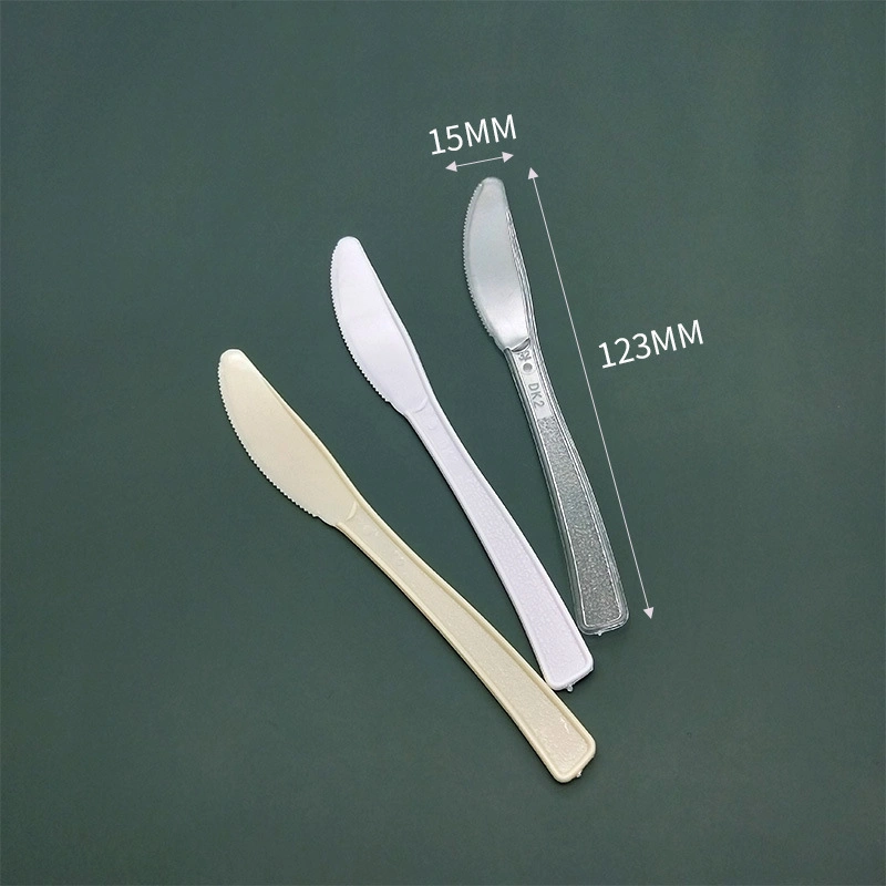 BPA Free PS Plastic Disposable Dessert Cake Knife