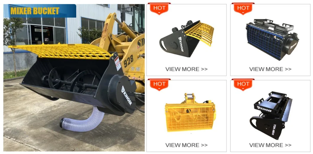 Kinger Best Excavator Wood Saw Attachment Hydraulic Circular Head High Speed Sharp Blade China Supplier Factory Outlet